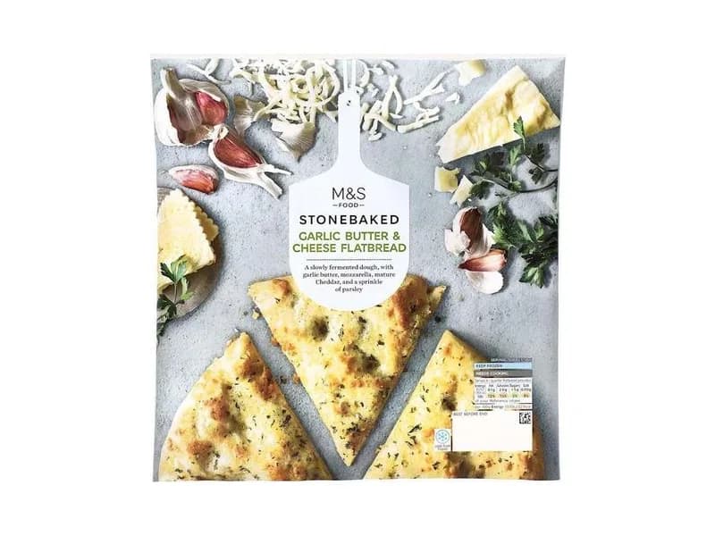 Garlic Butter & Cheese Flatbread