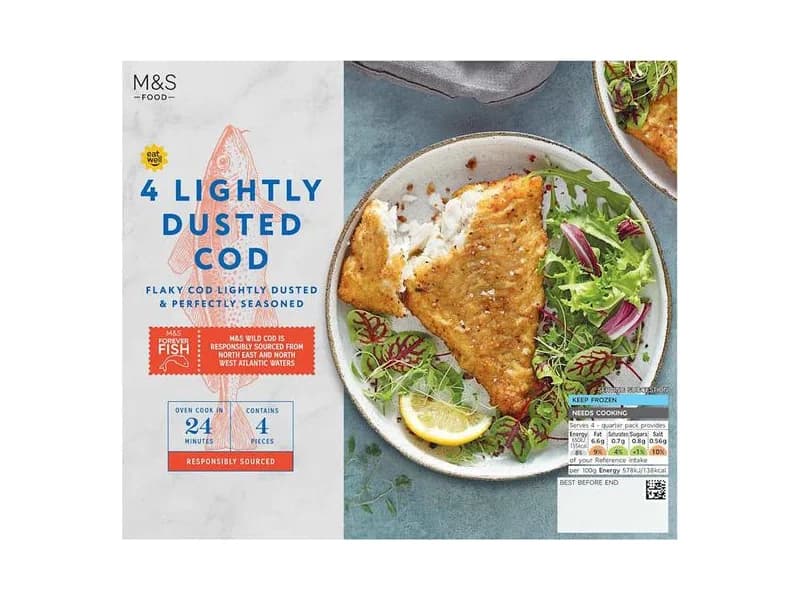 Lightly Dusted Cod
