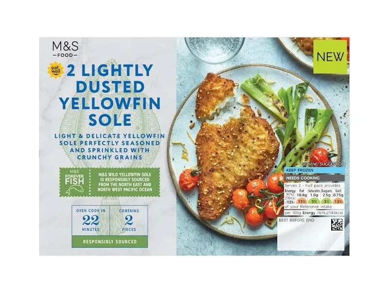 Lightly Dusted Yellowfin Sole