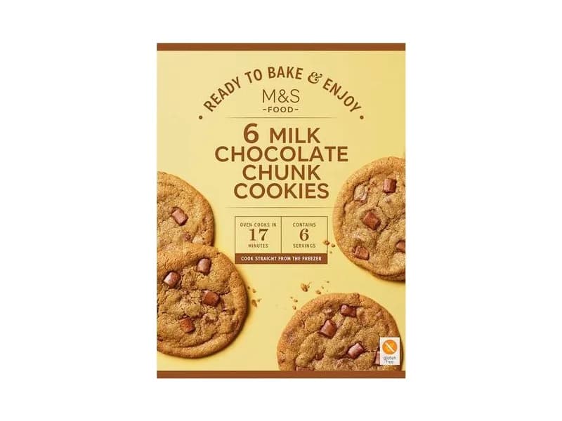 Milk Chocolate Chunk Cookies