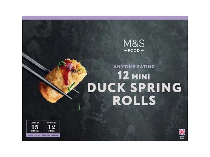 Mini Duck Spring Rolls