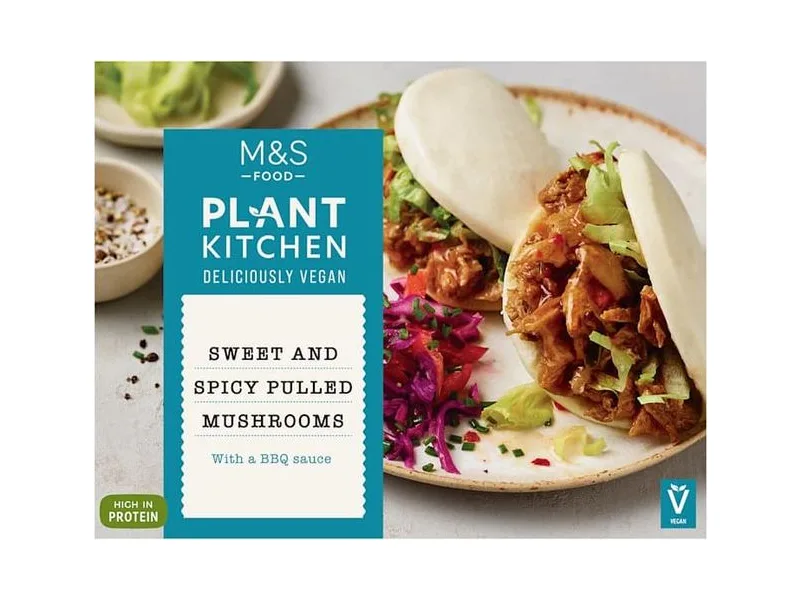 Plant Kitchen Sweet & Spicy Pulled Mushrooms