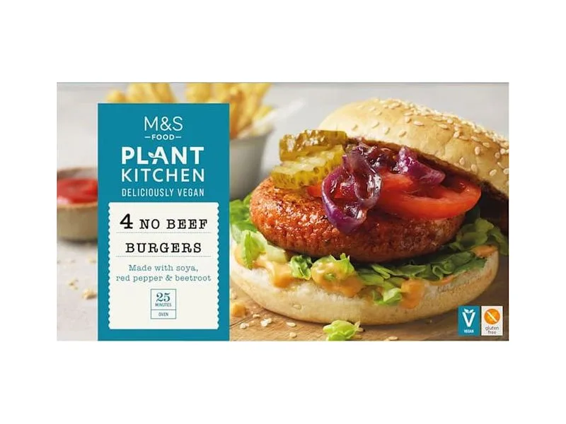 Plant Kitchen Vegan Burgers