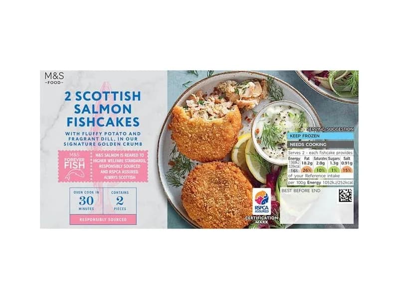 Scottish Salmon Fishcakes