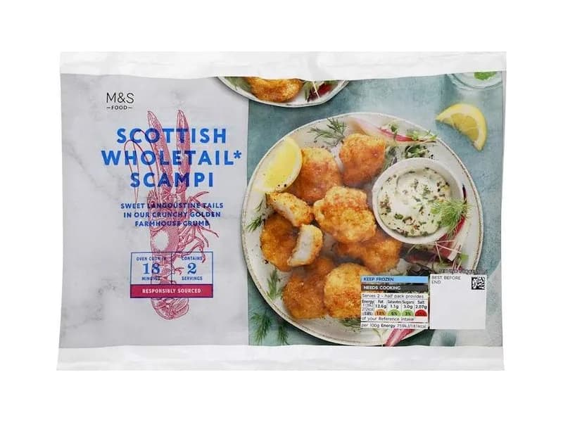 Scottish Wholetail Scampi