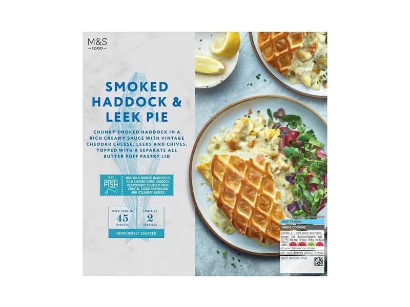 Smoked Haddock & Leek Pie