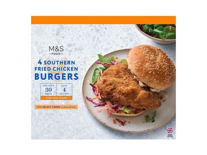 Southern Fried Chicken Burgers