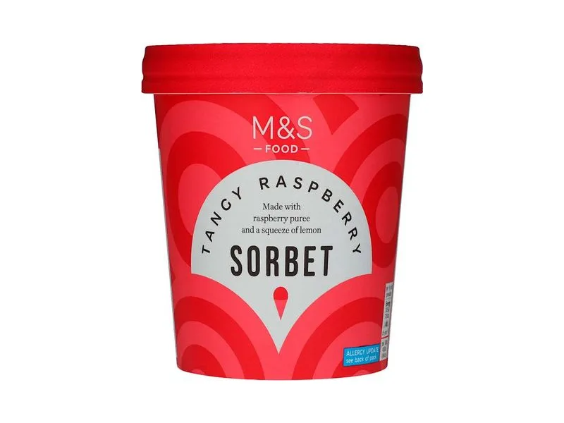 Tangy Raspberry Sorbet