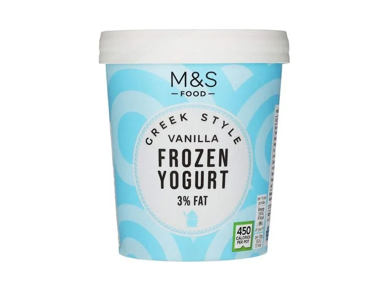 Vanilla Greek Style Frozen Yogurt