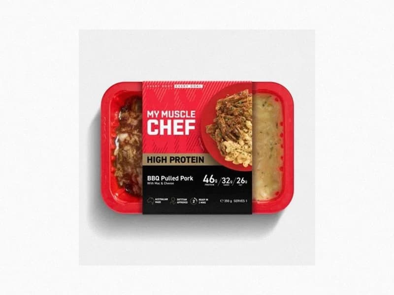 BBQ Pulled Pork With Mac & Cheese