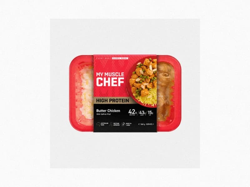 Butter Chicken With Saffron Pilaf
