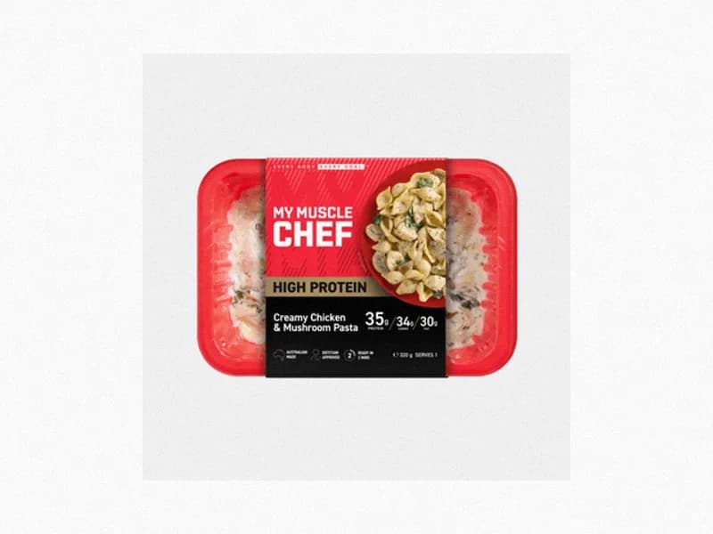 Creamy Chicken & Mushroom Pasta