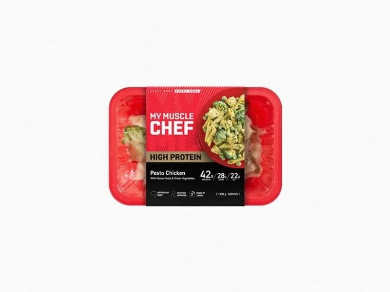 Pesto Chicken With Penne Pasta