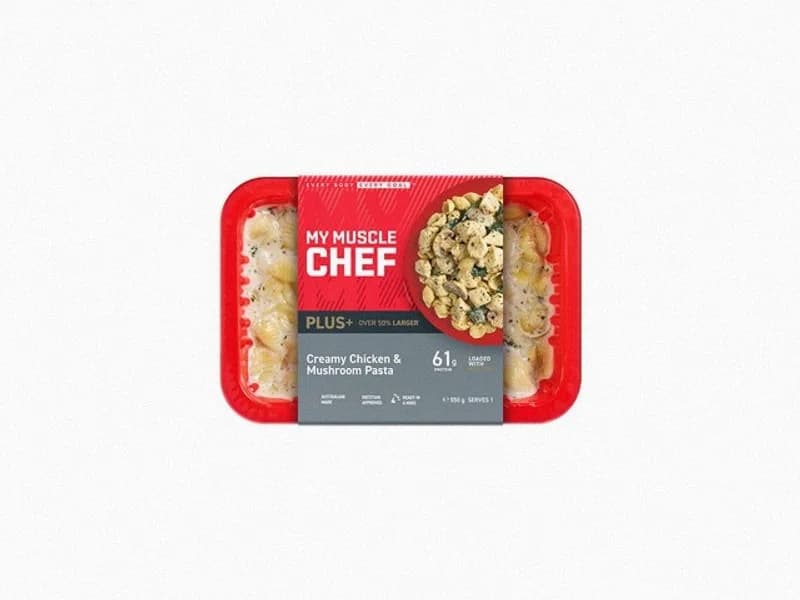 Plus+ Creamy Chicken & Mushroom Pasta