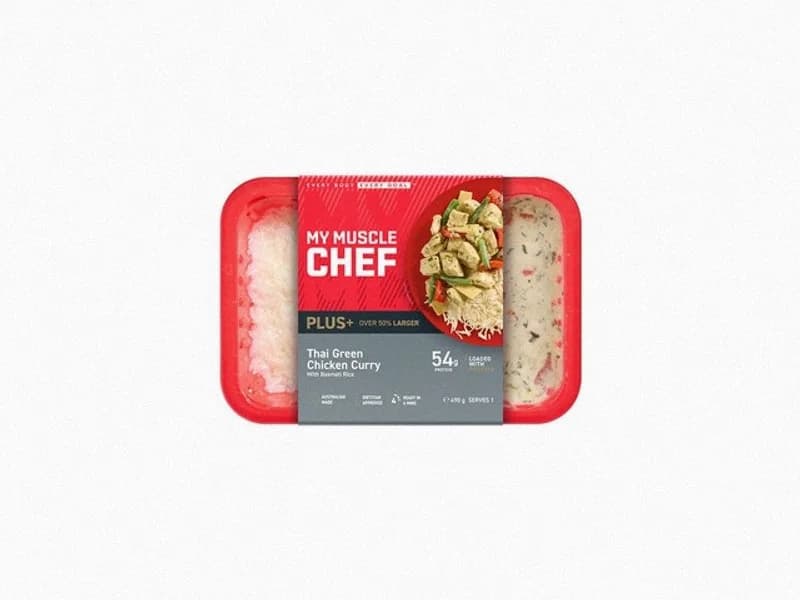 Plus+ Thai Green Chicken Curry With Basmati Rice