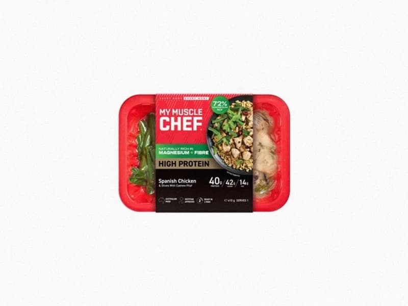 Spanish Chicken & Olives With Cashew Pilaf