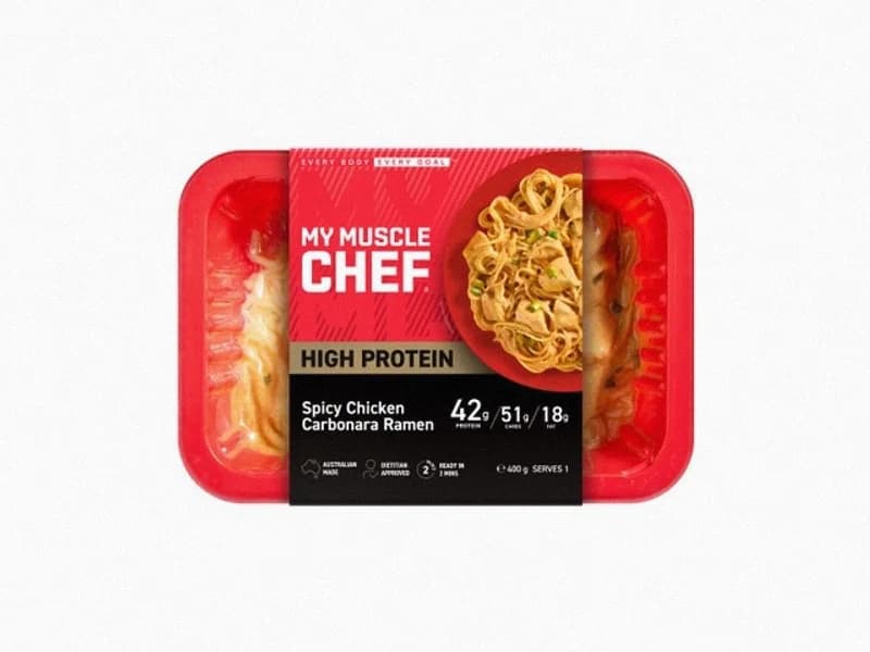 Spicy Chicken Carbonara Ramen