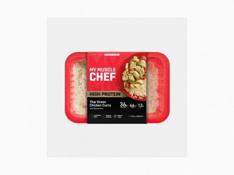 Thai Green Chicken Curry With Basmati Rice
