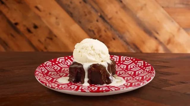 Warm Chocolate Orange Brownie