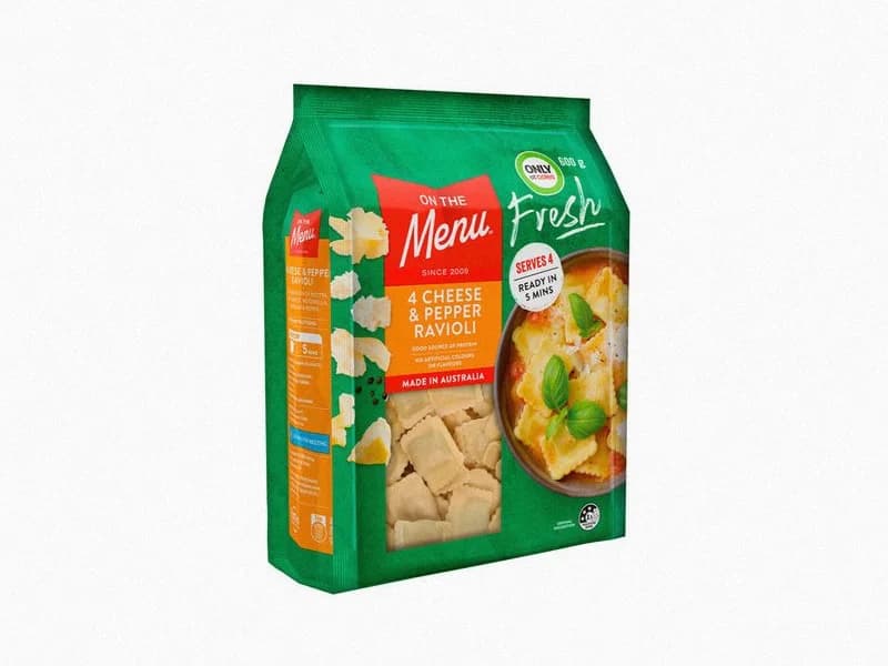 4 Cheese & Pepper Ravioli