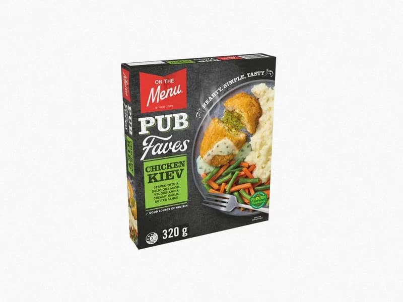 Pub Faves Chicken Kiev