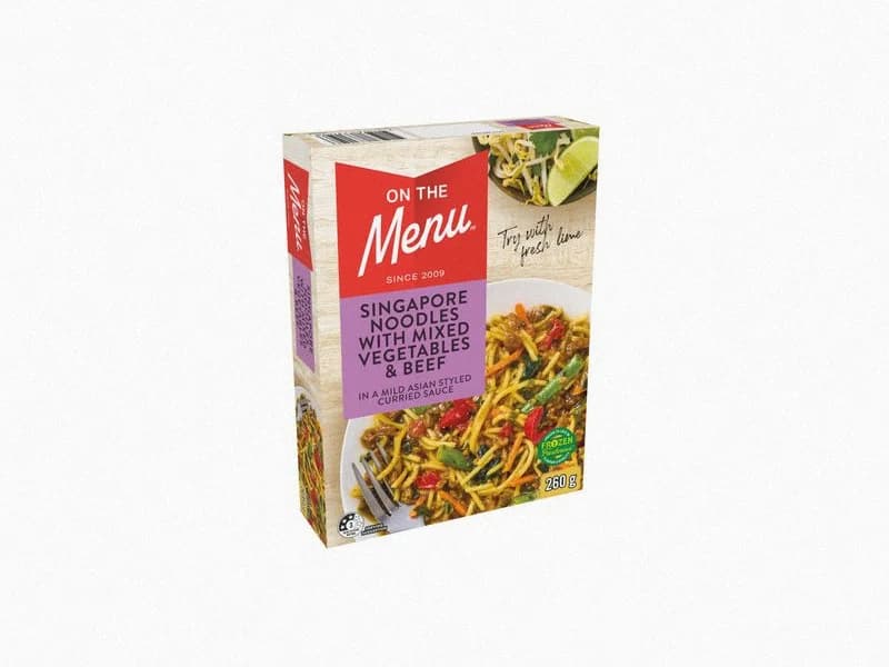 Singapore Noodles with Beef