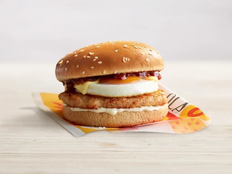 Chicken & Egg Burger