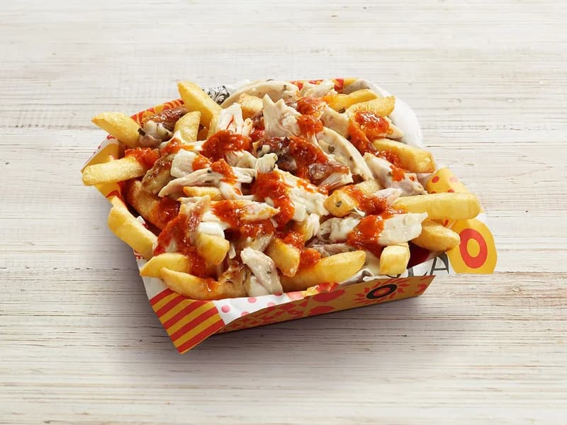 Chilli Pulled Chicken Loaded Chips