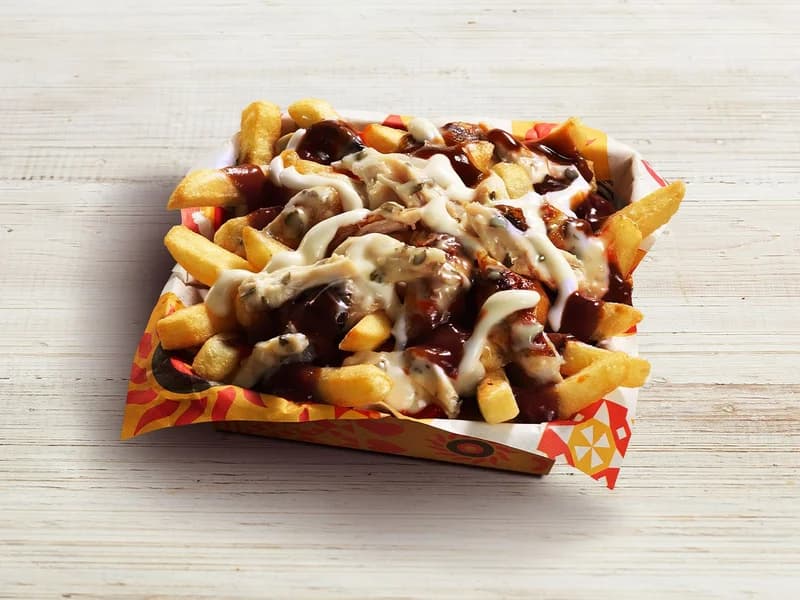 Garlic & BBQ Pulled Chicken Loaded Chips