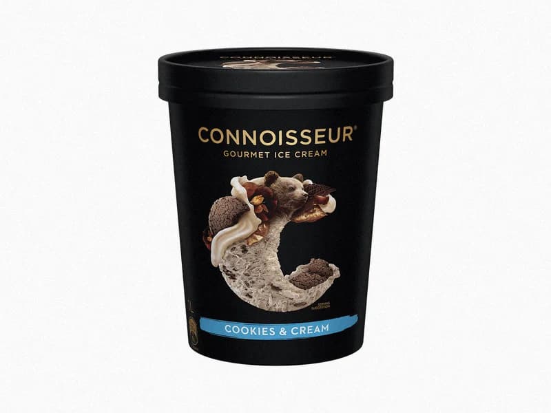 Connoisseur Cookies & Cream Ice Cream