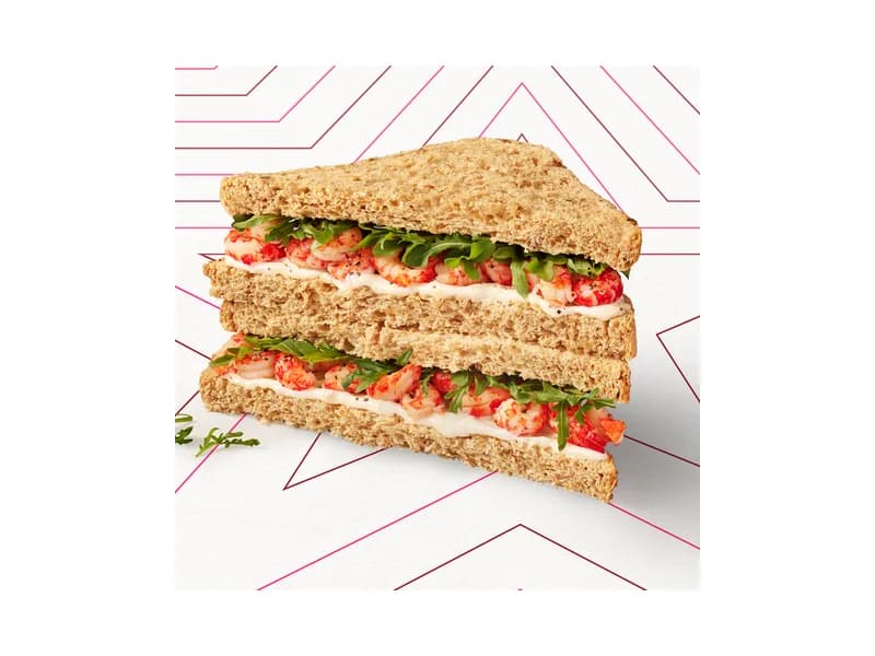 Crayfish & Rocket Sandwich