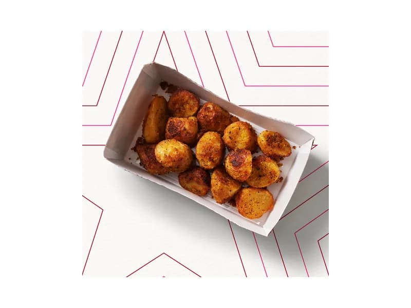 Crispy Garlic Potato Bites