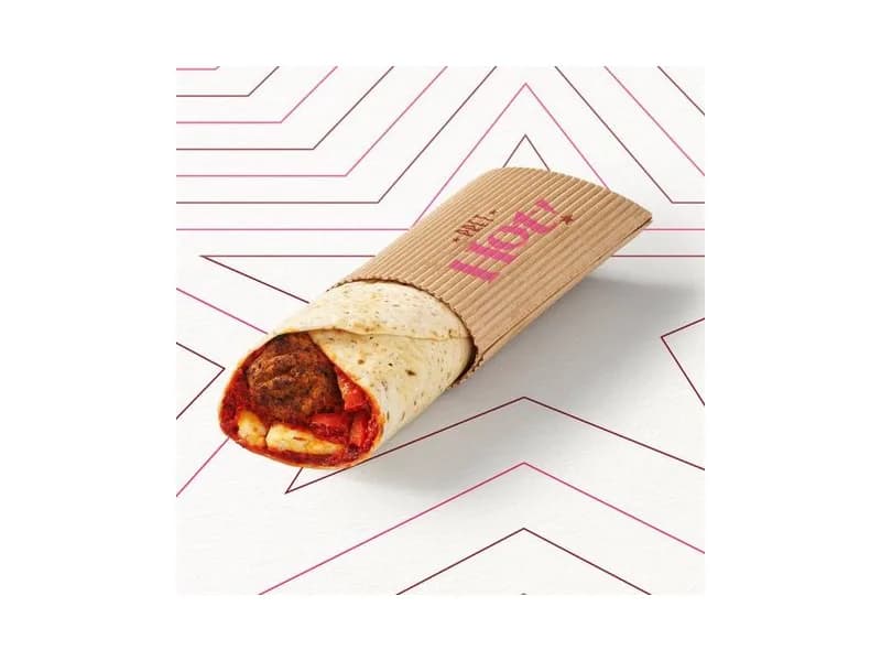 Falafel & Halloumi Hot Wrap