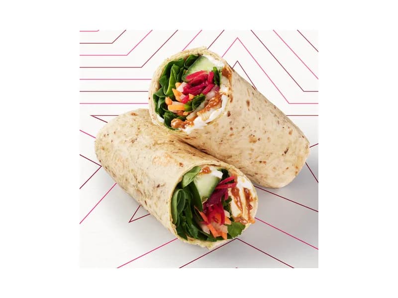 Satay Chicken Wrap