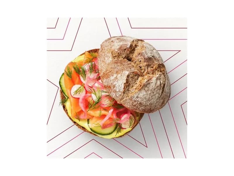 Scandi Salmon Cold Roll