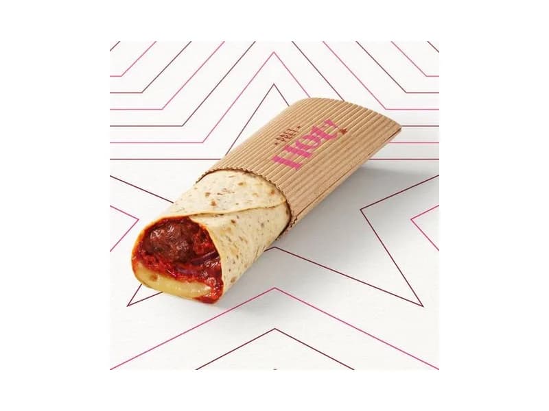 Swedish Meatball Hot Wrap