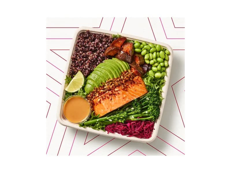 Togarashi Salmon Salad