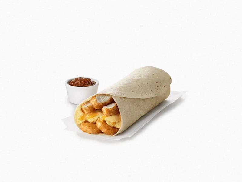 Hash Brown Scramble Burrito