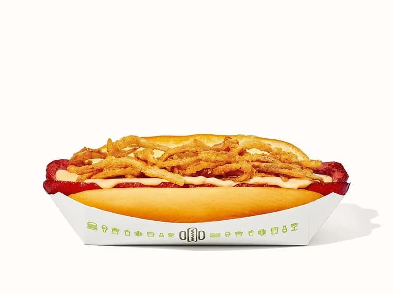 Crispy Onion Cheese Dog