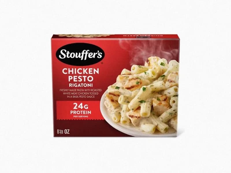 Rigatoni with Chicken & Pesto