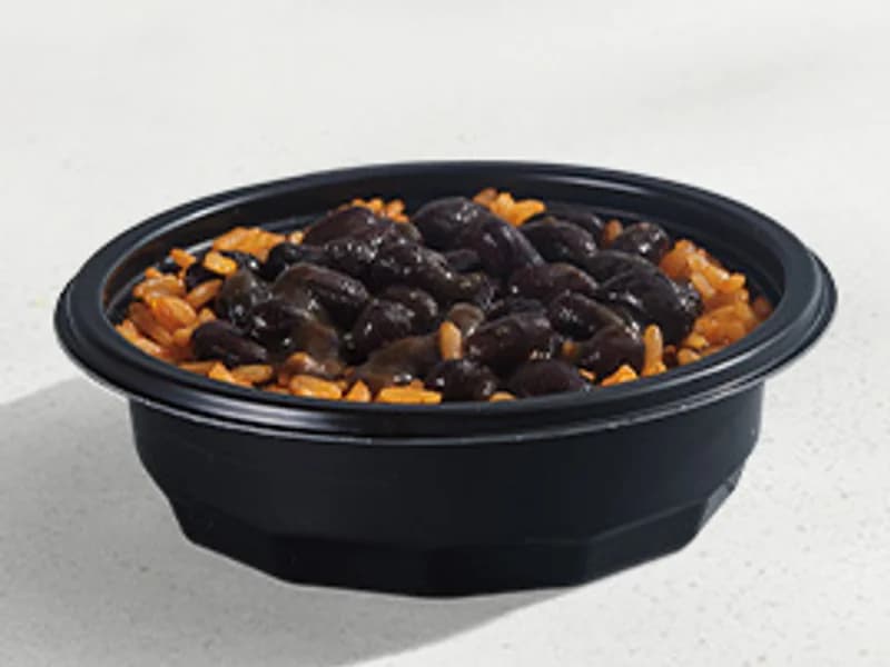 Cheesy Bean & Rice Burrito