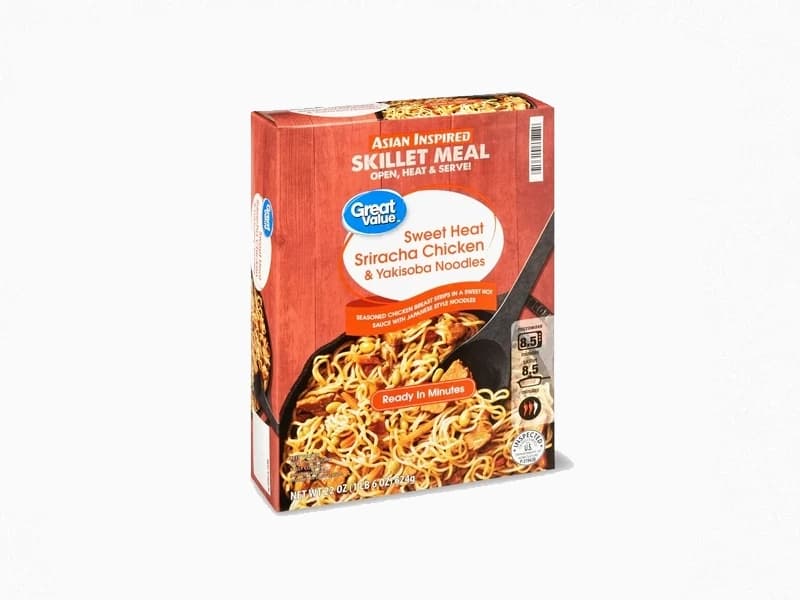 Sweet Heat Sriracha Chicken and Yakisoba Noodles