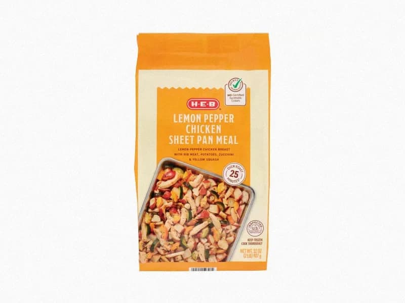 Lemon Pepper Chicken Sheet Pan Meal