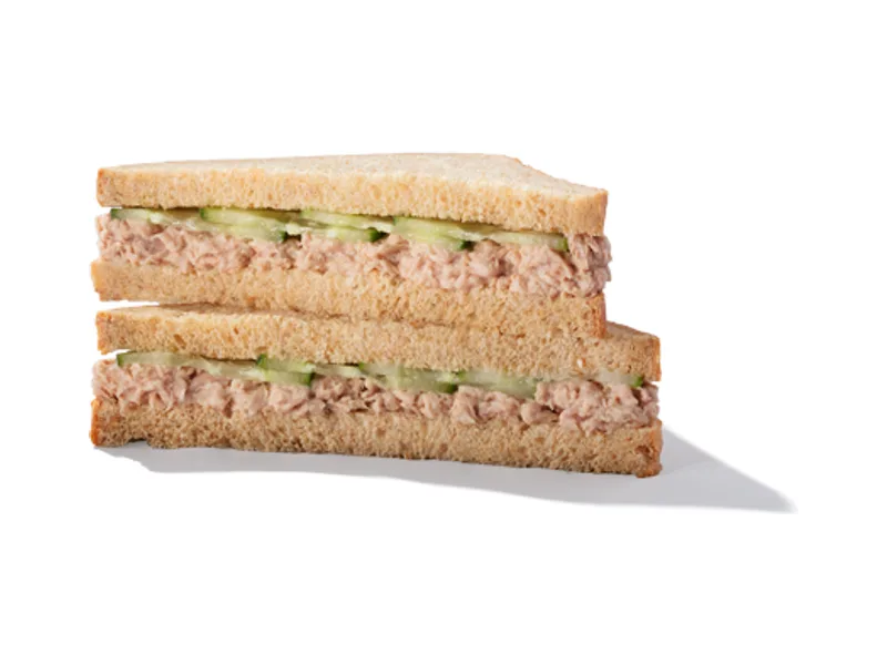 Tuna Mayonnaise & Cucumber Sandwich