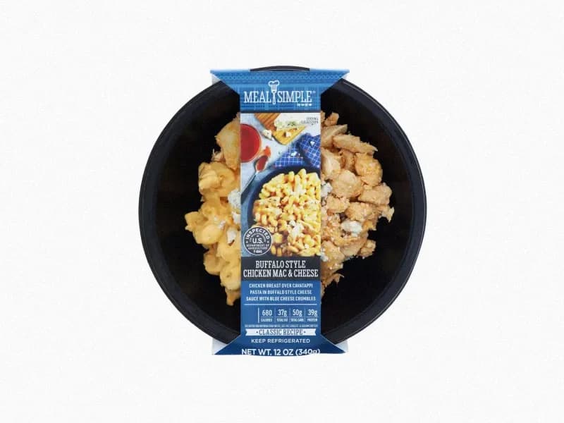 Buffalo-Style Chicken Mac & Cheese Bowl