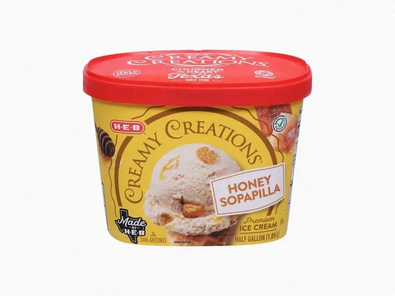 Creamy Creations Honey Sopapilla Ice Cream