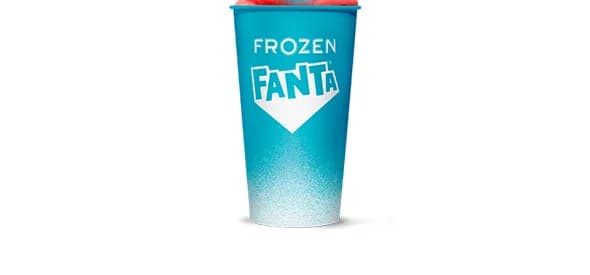 Frozen Fanta Strawberry & Blue Raspberry