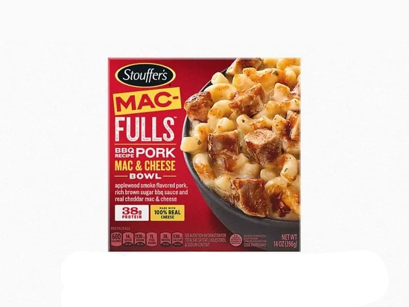 Mac-FULLS BBQ Pork Mac and Cheese