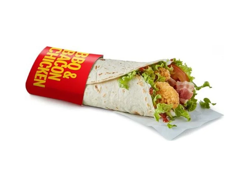 Crispy BBQ & Bacon Wrap