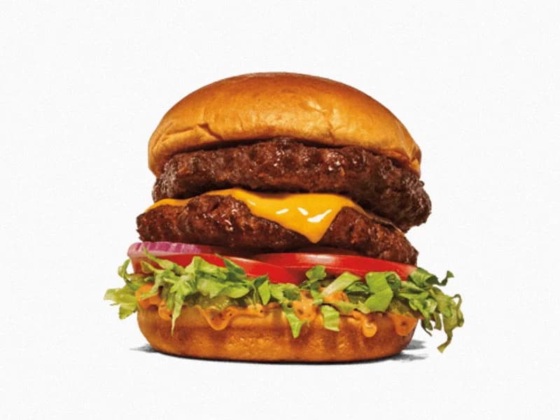 Double Deluxe Burger